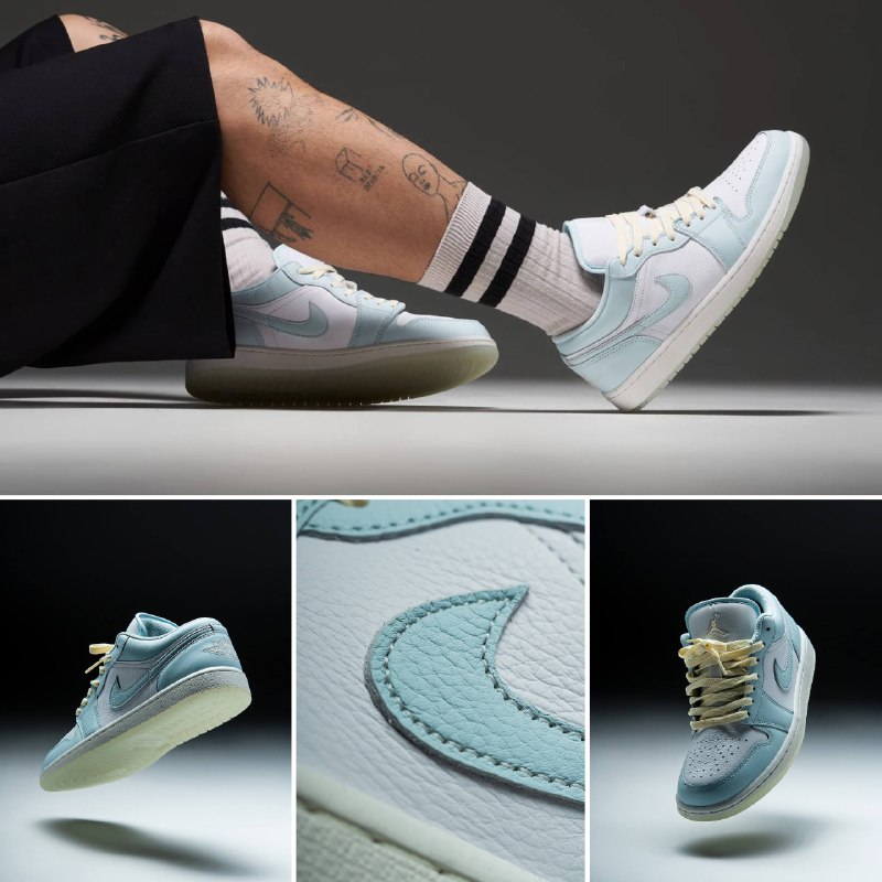 Imagem Tênis Air Jordan 1 Low SE G. Blue