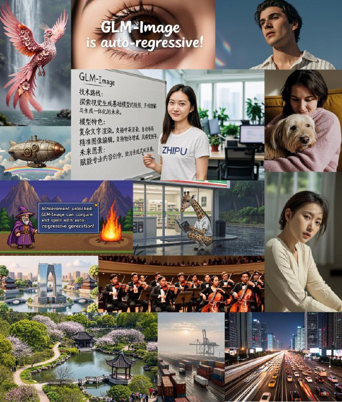 🍭 #图像生成 #AI模型🏵 GLM-Image - 图像生成模型🍥 简介