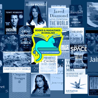 Telegram profile photo for Books & Magazines in English