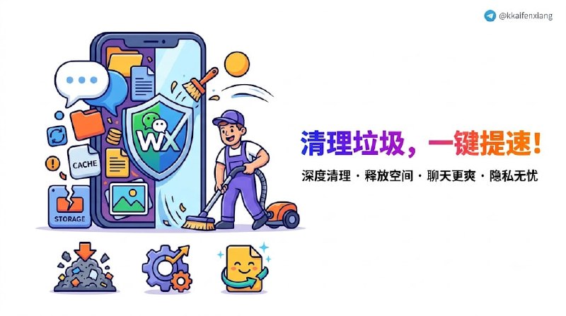 🆔  软件名称：WxCleaner
