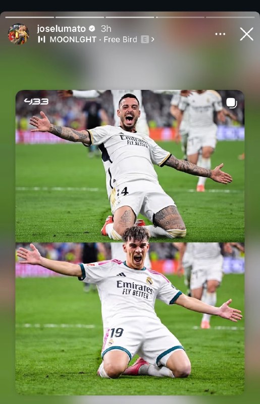 رئال مادرید | Real Madrid C.F: 📸 استوری جدید خوزلو توی اینستاگرام:🆔 @RealMadridFans🇪🇸| @RealMadridTweet | #mt
