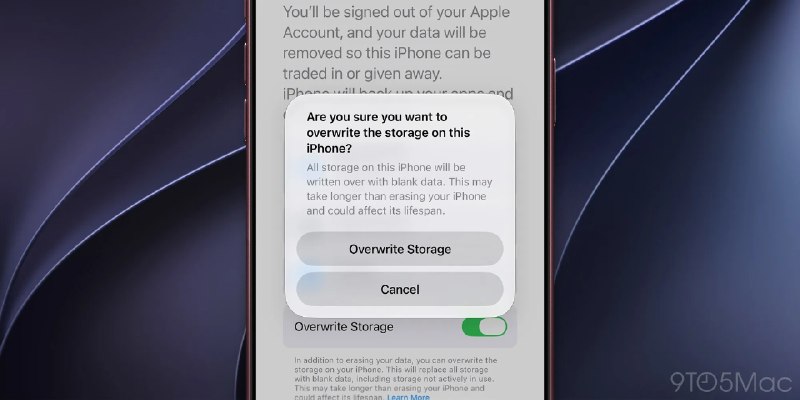 ↩️  iOS 27.2 为中国大陆新增覆盖 iPhone 存储空间选项
