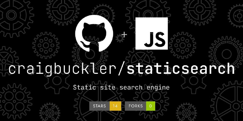 🗣  每日羊毛线报  👈🏵  StaticSearch - 静态网站站内搜索引擎🍥 简介