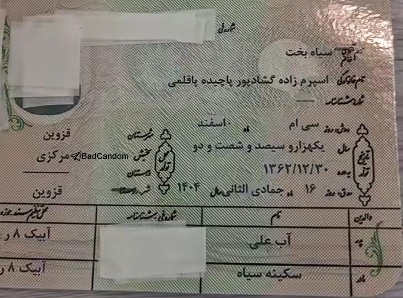 "ودف: تصویری از طولانی و عجیب‌ترین فامیلی در ایران!@whathfuck