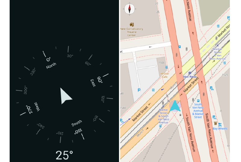 🗣  每日羊毛线报  👈🏵  MBCompass - 纯净开源指南针导航🍥 简介