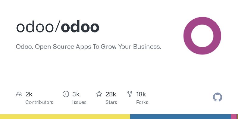🍭 #企业管理 #开源软件🏵 Odoo - 企业资源规划与管理🍥 简介