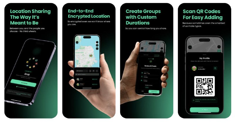 🍭 #位置共享 #加密应用🏵 Grid - 安全位置共享🍥 简介