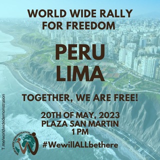 LIMA Manifestación Mundial por la Libertad