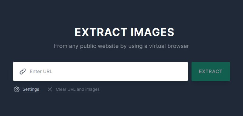 🎈 #工具 | Extract.pics - 网站图像提取工具🎯  简介