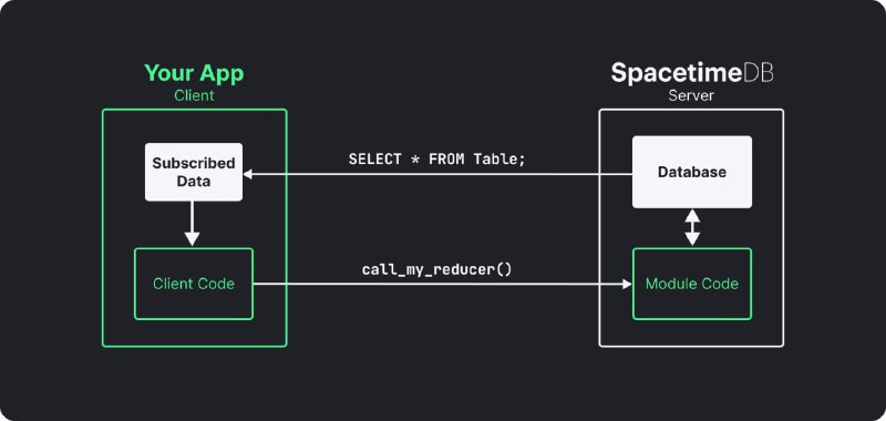 🍭 #数据库 #开发工具🏵 SpacetimeDB - 数据库服务器一体化🍥 简介