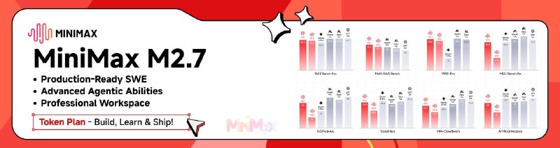 🍭 #大语言模型 #AI智能体🏵 MiniMax-M2.7 - 自主演化LLM🍥 简介