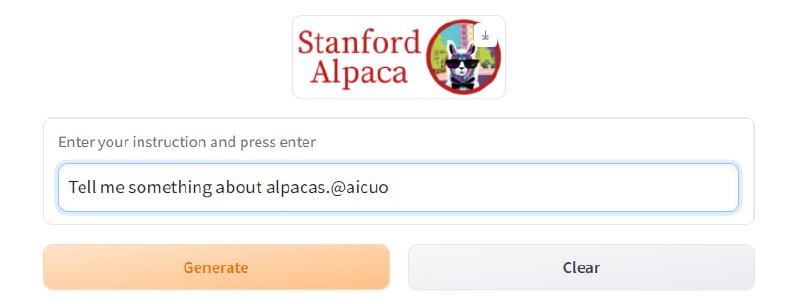 #stanford_alpaca #开源 🏵  #程序 |  stanford_alpaca - 执行指令的语言模型🍥  简介