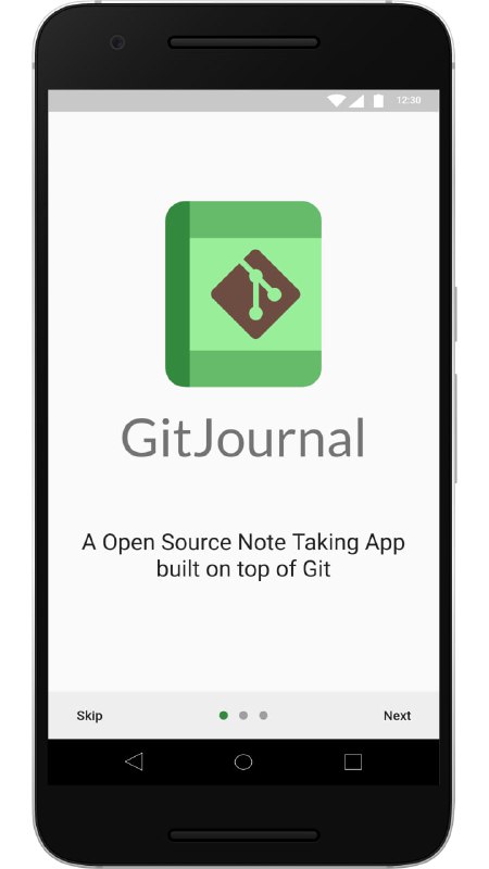 🍭 #笔记应用 #Git同步 #Markdown编辑器 #数据隐私🏵 GitJournal - Git同步笔记应用🍥 简介