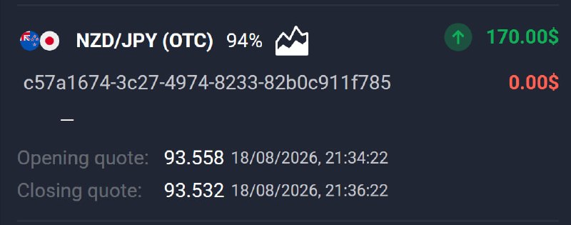 🔥AVIATOR CHANNEL🔥: 📊 NZD/JPY (OTC) 🕘 2 MINUTES 💵 Use 170 from balance ➡️ CLICK HERE AND REGISTER❌ TRADE LOSE 💵 BALANCE: $330,90👉 CLICK HERE