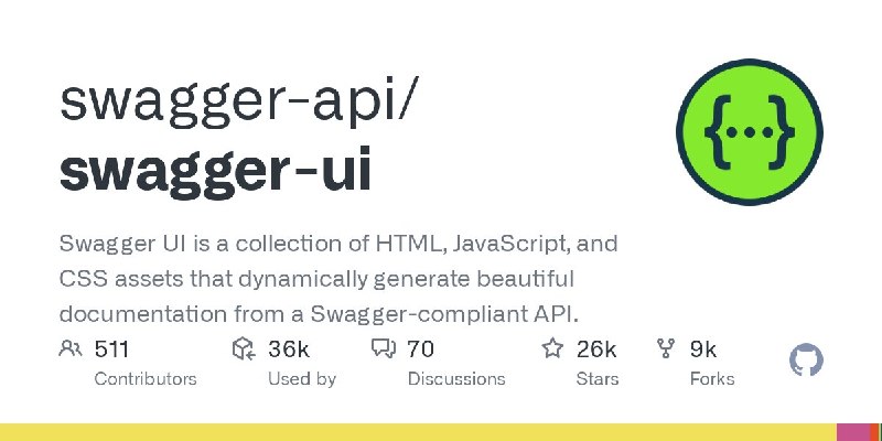🍭 #API开发 #文档工具🏵 Swagger UI - API接口文档自动生成工具🍥 简介