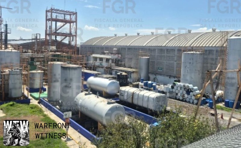 ️🇲🇽 משרד התובע הכללי של מקסיקו (FGR) פשט על ארבעה נכסים ששימשו לכאורה לעיבוד ואחסון דלק באופן בלתי חוקי ב…