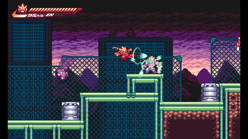 #Steam #游戏 #限免 🎮 Steam 游戏喜加一 🟠 Gravity Circuit 重力回路 💵 价格 ¥66 → 免费 一款致敬《Mega Man》等经典街机风格作品的 2D 动作游戏，共包含 12 个关卡