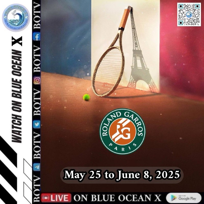 New Events For MAX  Total Events: 32 MAX 01 :Tennis: Maximilian Taucher vs Charlie Cooper @ Jun 6 04:55 AMMAX 02 :Tennis: Tokito Oda vs Martin De La Puente @ Jun 6 04:55 AMMAX 03 :Tennis: Emerson Jones vs Lilli Tagger @ Jun 6 04:55 AMMAX 04 :Tennis: Max Schoenhaus vs Ivan Ivanov @ Jun 6 04:55 AMMAX 05 :Tennis: G Sasson N Vink vs A Kaplan D Ramphadi @ Jun 6 04:55 AMMAX 06 :Tennis: J Salisbury N Skupski 8 vs E King C Harrison 9 @ Jun 6 05:55 AMMAX 07 :Tennis: T Golovin A Clement vs N Dechy S Grosjean @ Jun 6 05:55 AMMAX 08 :Tennis: C Pioline F Santoro vs M Chang M Wilander @ Jun 6 05:55 AMMAX 09 :Cycling: Tour of Slovenia | Stage 3 @ Jun 6 07:00 AMMAX 10 :Tennis: Vitoria Miranda vs Sabina Czauz @ Jun 6 07:00 AMMAX 11 :Tennis: Yui Kamiji vs Li Xiaohui @ Jun 6 07:00 AMMAX 12 :Tennis: Niels McDonald vs Ryo Tabata @ Jun 6 07:00 AMMAX 13 :Tennis: Hannah Klugman vs Rositsa Dencheva @ Jun 6 07:00 AMMAX 14 :Tennis: A Danilina A Krunic vs E Hozumi U Eikeri @ Jun 6 07:10 AMMAX 15 :Tennis: Carlos Alcaraz 2 vs Lorenzo Musetti 8 @ Jun 6 07:25 AMMAX 16 :Tennis: Gustavo Fernandez vs Alfie Hewett @ Jun 6 08:00 AMMAX 17 :Tennis: Roland Garros in Spanish @ Jun 6 08:30 AMMAX 18 :Tennis: Kgothatso Montjane vs Aniek Van Koot @ Jun 6 09:00 AMMAX 19 :Tennis: A Kovackova J Kovackova vs A Penickova K Penickova @ Jun 6 09:00 AMMAX 20 :Tennis: L Calixto A Lantermann vs C Cooper M Taucher @ Jun 6 09:00 AMMAX 21 :Tennis: K Hance J Kennedy vs O Paldanius A Wazny @ Jun 6 09:00 AMMAX 22 :Tennis: J Paolini S Errani 2 vs D Shnaider M Andreeva 4 @ Jun 6 09:25 AMMAX 23 :Tennis: F Pennetta F Schiavone vs L Safarova N Tauziat @ Jun 6 10:00 AMMAX 24 :Tennis: N Johnston B Willwerth vs O Bonding J Leach @ Jun 6 11:00 AMMAX 25 :Tennis: L Gryp V Miranda vs S Czauz E Gjerseth @ Jun 6 11:00 AMMAX 26 :Tennis: E Bennemann S Zhenikhova vs M Pohankova L Tagger @ Jun 6 11:00 AMMAX 27 :Tennis: S Houdet T Oda vs D Caverzaschi G Fernández @ Jun 6 11:00 AMMAX 28 :General Sports: The Dan Le Batard Show with Stugotz @ Jun 6 11:00 AMMAX 29 :Tennis: Jannik Sinner 1 vs Novak Djokovic 6 @ Jun 6 11:25 AMMAX 30 :Tennis: Y Kamiji K Montjane vs L Xiaohui W Ziying @ Jun 6 13:00 PMMAX 31 :Hockey: Panthers at Oilers Game 2 @ Jun 6 18:55 PMMAX 32 :Hockey: NHL in ASL @ Jun 6 20:00 PM