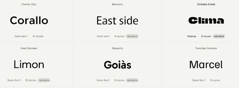 🆔 网站名称:Best Free Fonts