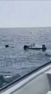 מדיווחים עולה כי דייגים איראנים שלפו ממימי מיצר הורמוז שרידים של מזל"ט התאבדות אמריקאי מסוג "לוקאס".