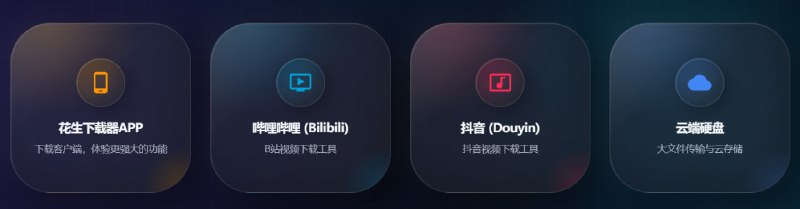 🆔 软件名称:花生下载器