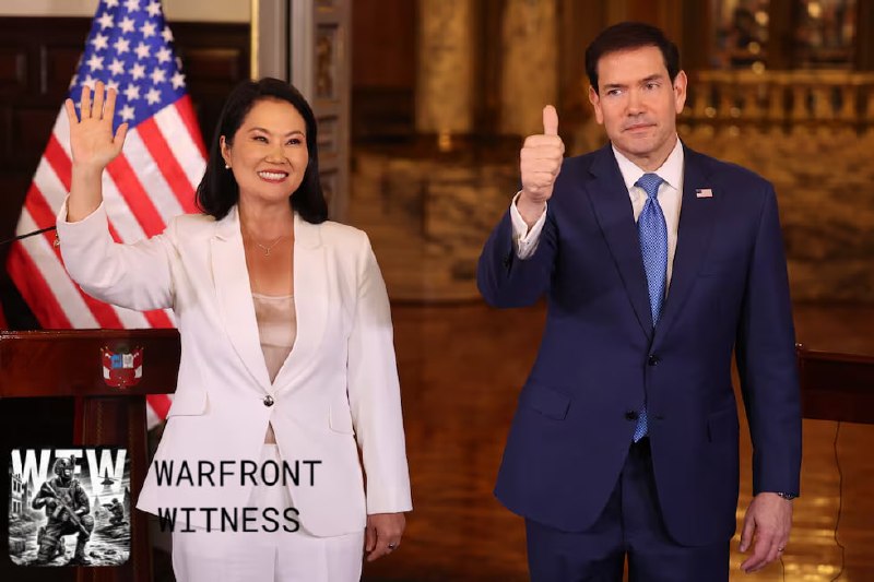 ️🇵🇪🇺🇸 אל פאיס: פרו הצטרפה רשמית ל"מגן אמריקה", בעקבות פגישה בלימה בין שר החוץ מרקו רוביו והנשיא קייקו פ…