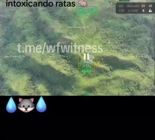 ️🇲🇽 הצילומים מציגים עמדות תקיפה של מזל"ט CJNG שהוחזק על ידי Cárteles Unidos/Gente del R5 במדינת Michoacán…