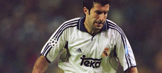 رئال مادرید | Real Madrid: 🤔⬜🇮🇹بهترین گلزنان تاریخ در مسابقات رودررو بین رئال مادرید و رم.لوئیس فیگو - رئال مادرید - ۵ گلراؤول - رئال مادرید - ۵ گل