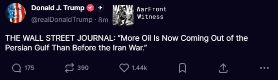 ️ 🇺🇸🇮🇷 US President Donald Trump on Truth Social:.