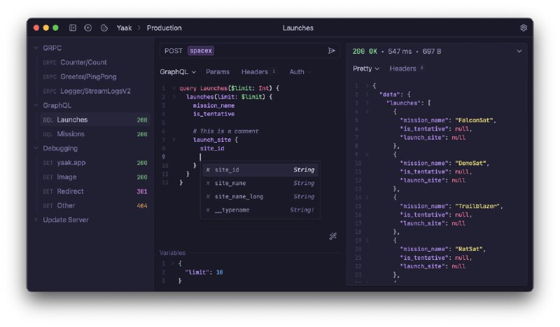 🗣  每日羊毛线报  👈🏵  Yaak - 多协议桌面API客户端🍥 简介