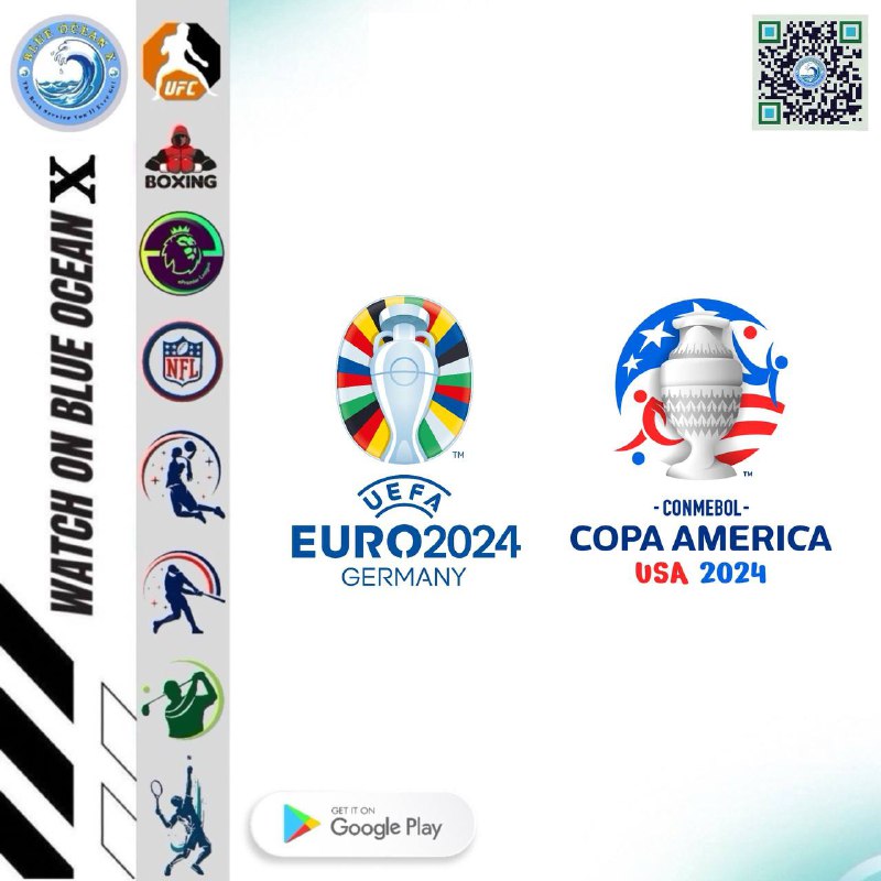 ဇူလိုင်လ ၂ရက်နေ့ နဲ့ ၃ ရက်နေ့  များတွင် UEFA EURO 2024 ပွဲစဉ်များနဲ့ COPA AMERICA 2024 ပွဲစဉ်များကို BLUE OCEAN X တွင် ကြည်လင်ပြတ်သားသော ရုပ်သံလိုင်းများကနေကြည့်ရူ့နိူင်ပါကြောင်း ကြိုတင်ပြီးအသိပေးအပ်ပါသည်။⚽️ Romania vs Netherlands 10:30PM 2/7/2024⚽️ Austria vs Türkiye 1:30AM 3/7/2024⚽️ Brazil vs Colombia 7:30AM 2/7/2024⚽️ Costa Rica vs Paraguay 7:30AM 2/7/2024🔷 နာမည်ကြီး ကမ္ဘာ့ အားကစားပွဲ စဉ်များအားလုံးကို BLUE OCEAN X တစ်နေရာတည်းကနေ တိုက်ရိုက်ကြည့်ရှုလိုက်ပါ။🔷 နေ့စဉ်နဲ့အမျှ ထုတ်လွင့်ပြသနေနသော နိူင်ငံတကာ အားကစားပွဲစဉ်များအားလုံးကိုလဲ Blue Ocean TV Service မှာ ၉၀:/: ရာခိုင် နူန်း UHD , FHD , HD ENGLISH အသံထွက် ရုပ်သံလိုင်းများဖြင့်ကြည့်ရူ့ခံစားနိူင်ပါသည်။🔷 အကောင့် သက်တမ်းတိုးခြင်း၊ အကောက်သစ်ဝယ်ယူလိုခြင်းများအတွက် နေ့စဉ် မနက် [ ၉ ] နာရီမှ၊ ညနေ [ ၇ ] နာရီအထိ ဆောင်ရွက်ပေးပါသည်။🔷 အဆင်မပြေတာ အခက်အခဲတစ်စုံတစ်ရာရှိပါကလည်း Page Messenger မှတစ်ဆင့်မေးမြန်းနိုင်ပါကြောင်း ရိုသေလေးစားစွာ အသိပေးအပ်ပါသည်။🔷 Blue Ocean User တစ်ယောက်ချင်းတိုင်းကို BOTV TEAM မှ ကျေးဇူးတင်ရှိပါကြောင်းပြောပါရစေ 🙏 !!🔹TELEGRAM CHANNEL       