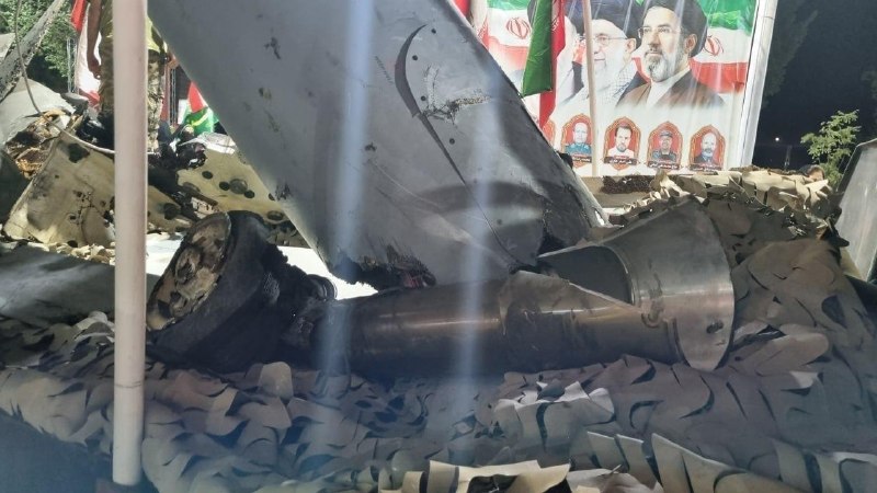 ️🇮🇷🇺🇸הריסות של מזל"ט ה-MQ-9 האמריקאי שיירטו על ידי משמרות המהפכה במהלך התקיפות של ארה"ב אתמול על איראן…