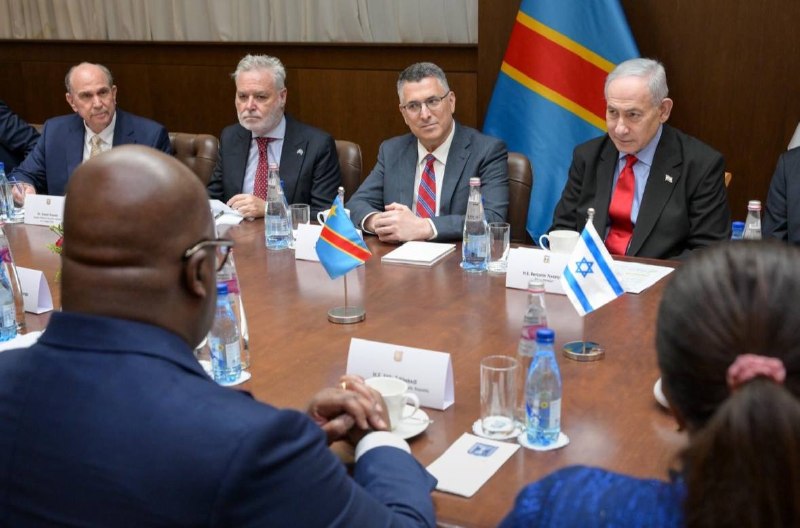 ️🇨🇩🇮🇱 הרפובליקה הדמוקרטית של קונגו תעביר את שגרירותה בישראל לירושלים.