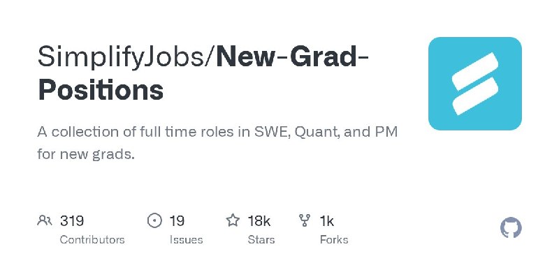 🍭 #求职招聘 #软件开发 #应届生就业🏵 New-Grad-Positions - 应届生全职岗位信息聚合库🍥 简介