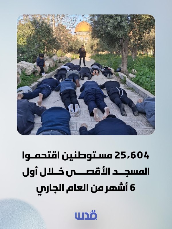 25,604 מתנחלים נכנסו לאל-אקצא במחצית הראשונה של השנה