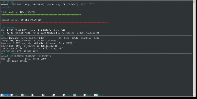 🍭 #网络监测 #Linux工具🏵 Wavemon - Linux无线网络监控工具🍥 简介