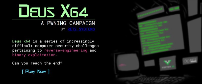 #Deusx64 #开发挑战 🎈 #资源 |  Deus x64 - 开发挑战🎯  简介