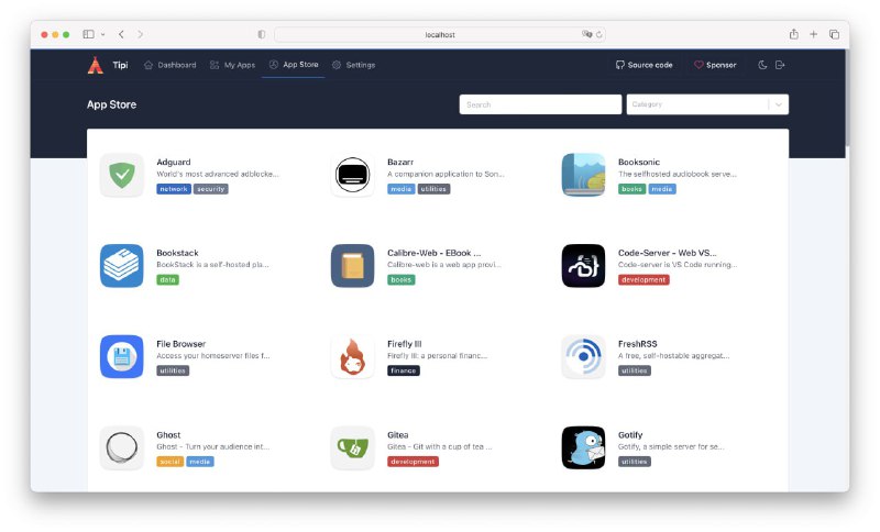 🍭 #家庭服务器 #Docker🏵 Runtipi - 多服务集成管理🍥 简介
