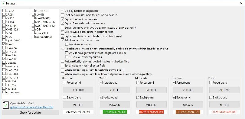 🏷 OpenHashTab - 文件哈希值计算拓展▎软件平台