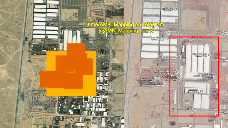 נתוני NASA FIRMS מצביעים על כך ששריפה גדולה ממשיכה לבעור במחסנים של "Kuwait and Gulf Link Holding Company"…