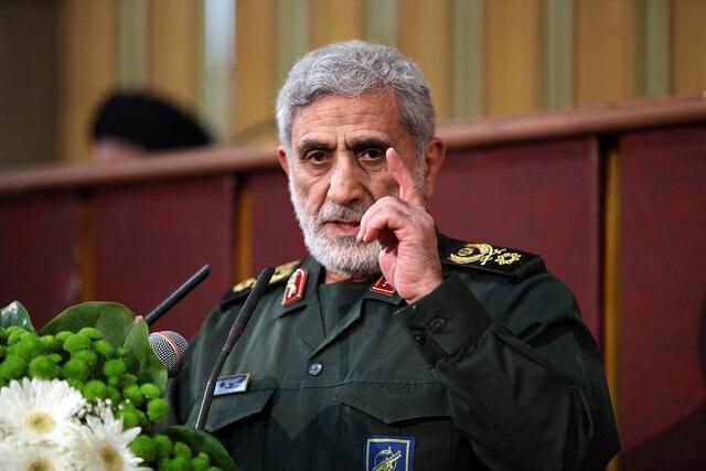 آژانس خبری رکنا | Rokna NEWS Agency: 🔶 سردار قاآنی: فلسطین آرمانی زنده و تغییرناپذیر است فرمانده نیروی قدس سپاه پاسداران انقلاب اسلامی: آرمان فلسطین، از بحر 