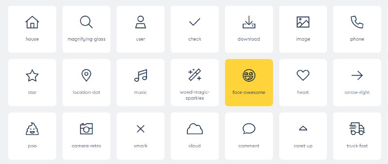 #FontAwesome #图标 🏵  #资源 |  Font Awesome - 提供丰富的图标🍥  简介