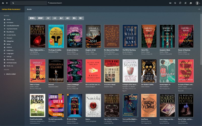 🗣  每日羊毛线报  👈🏵  Calibre-Web Automated - 自动化一体式电子书库🍥 简介