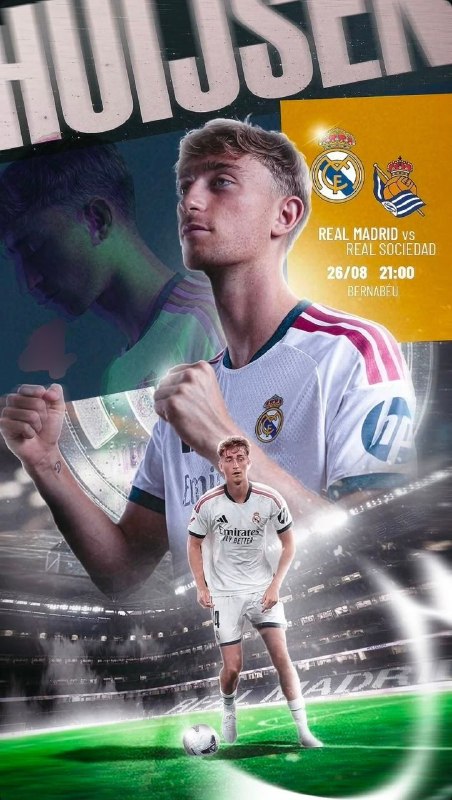 رئال مادرید | Real Madrid C.F: 📸 استوری دین هویسن برای بازی فردای تیم:🆔 @RealMadridFans🇪🇸| @RealMadridTweet | #mt