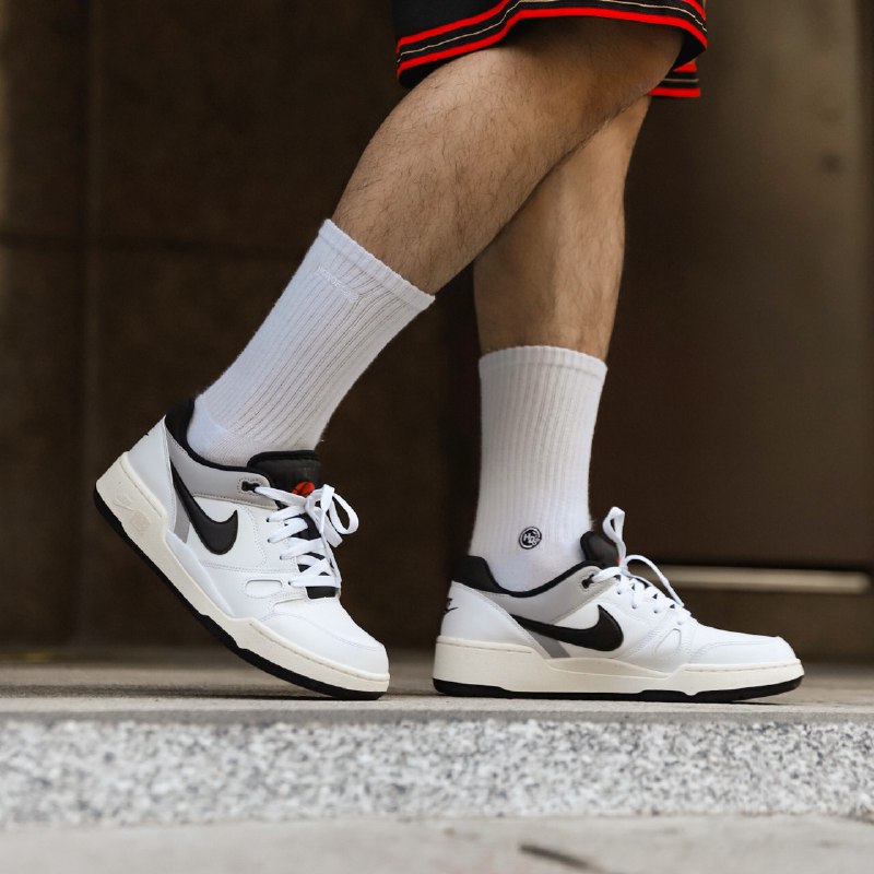 Imagem Tênis Nike Full Force Low White Black