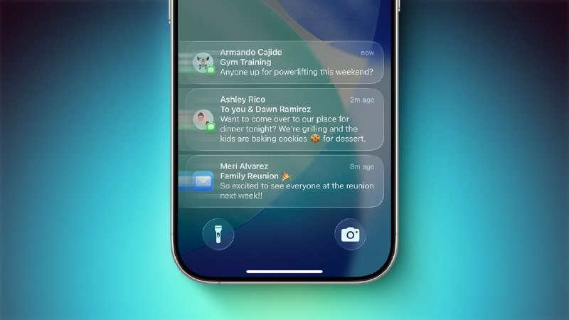 iOS 27 通知改为从左侧滑入iOS 27 将调整通知显示方式，新通知从屏幕左侧滑入，不再从顶部弹出