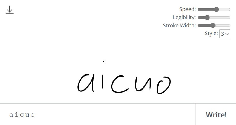 #Calligrapher #手写 #网页版 🎈 #网站 |  Calligrapher - 在线手写体英文生成器🎯  简介