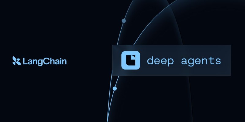 🍭 #人工智能 #自动化工具🏵 Deep Agents - 智能代理开发与任务调度框架🍥 简介