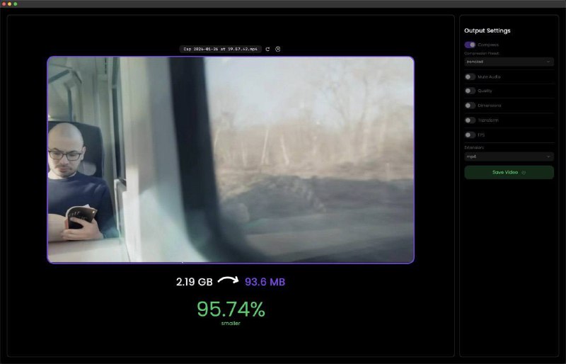 🍭 #视频工具 #开源免费🏵 CompressO - 跨平台视频压缩🍥 简介