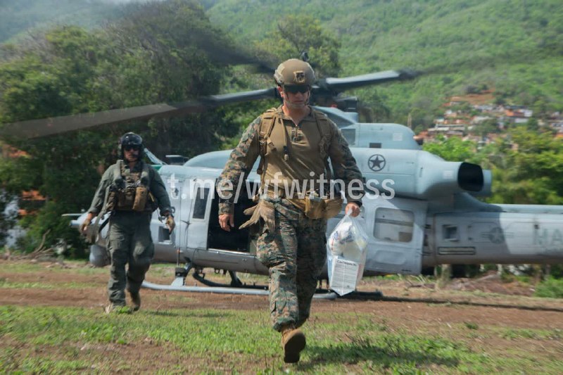 ️ 🇺🇸🇻🇪 SOUTHCOM פרסמה תמונות של משימת אספקת אספקה אווירית אווירית של חיל הנחתים של חיל הנחתים האמריקני…